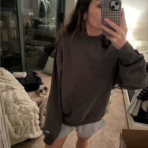 Daily Drills Vintage Black Crewneck Sweatshirt- XS/S